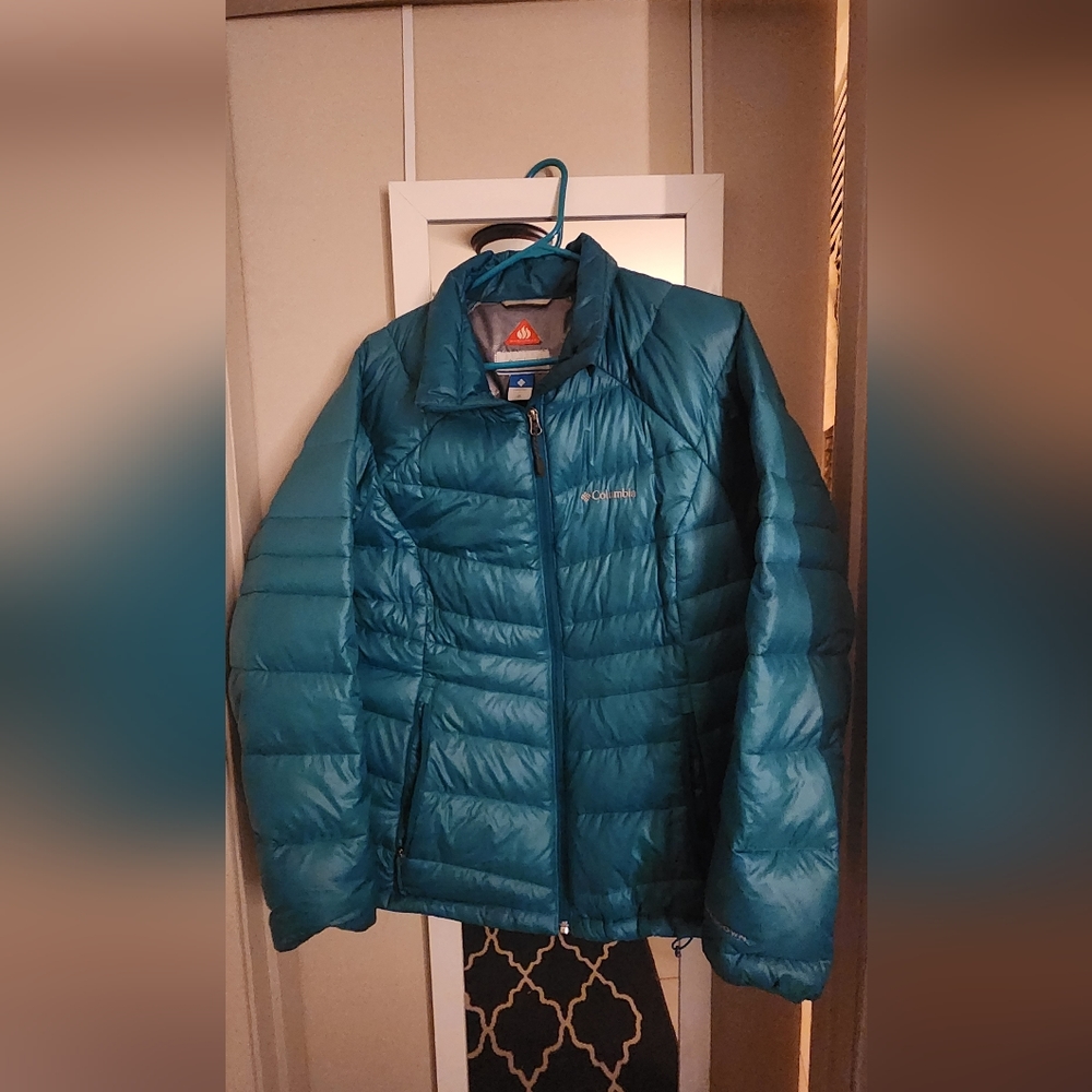 Columbia Omni-Heat TurboDown Turquoise